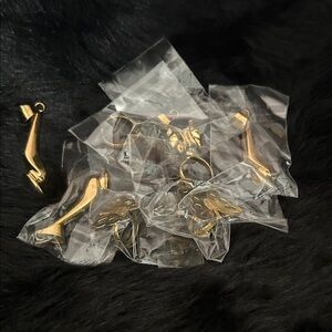 Vintage Gold Tone Charm Collection